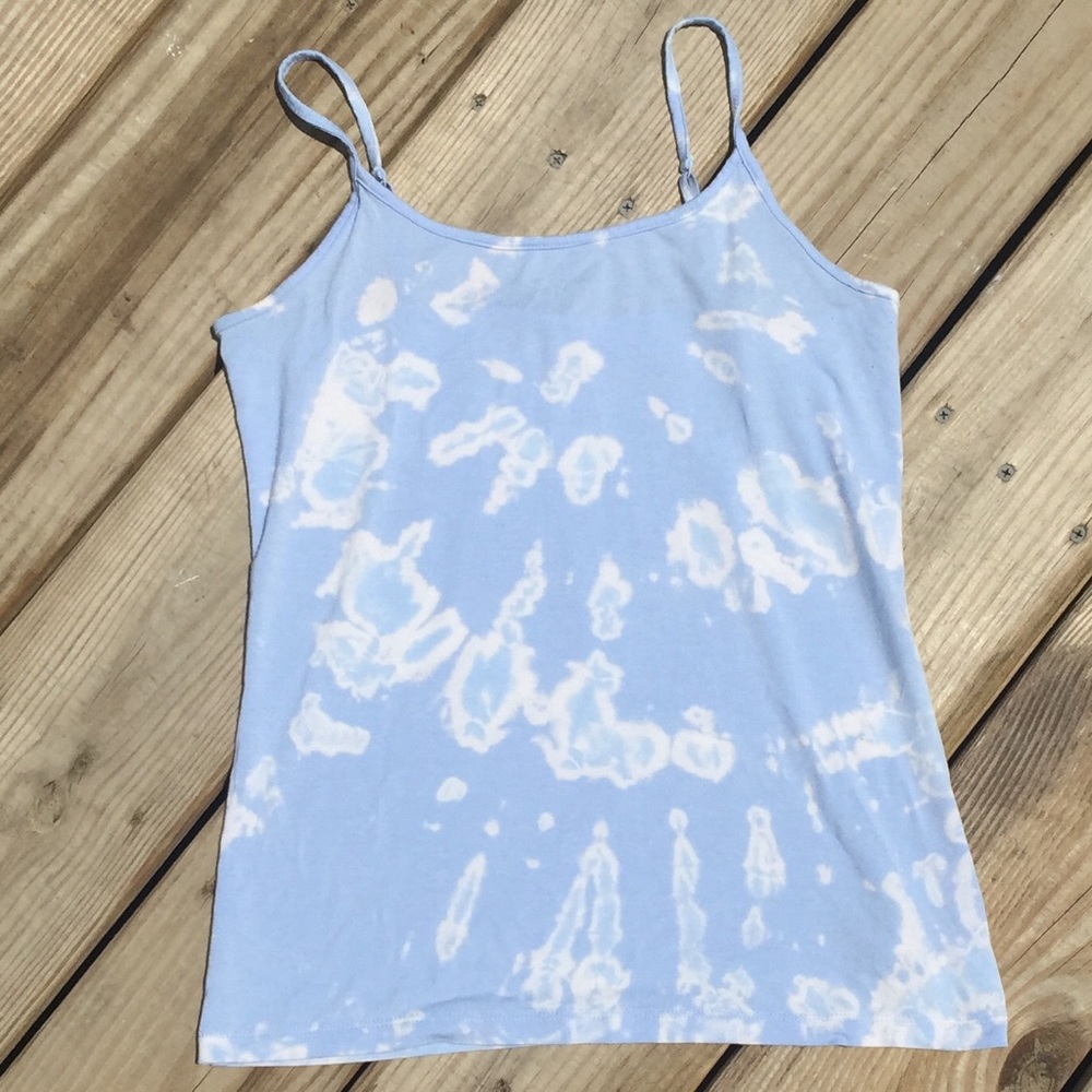 Custom Bleach Dyed / Reverse Tie Dye Tank